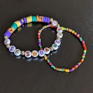 2 Taylor Swift Handmade Bracelets She's Fine She Wasn't Doing Anything B…